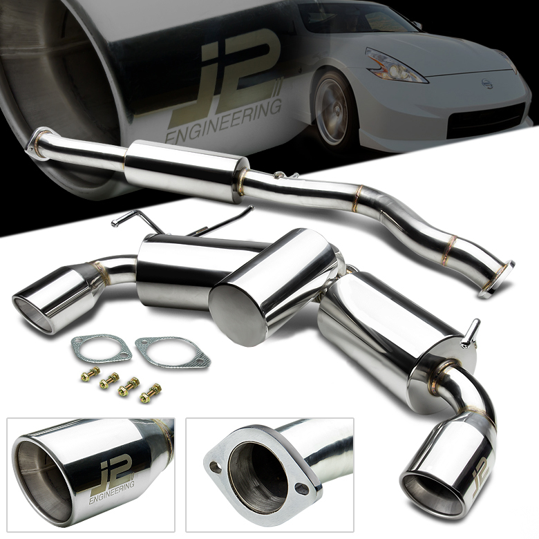 NISSAN 370Z 09-14 SIX-PERFORMANCE DUAL CATBACK