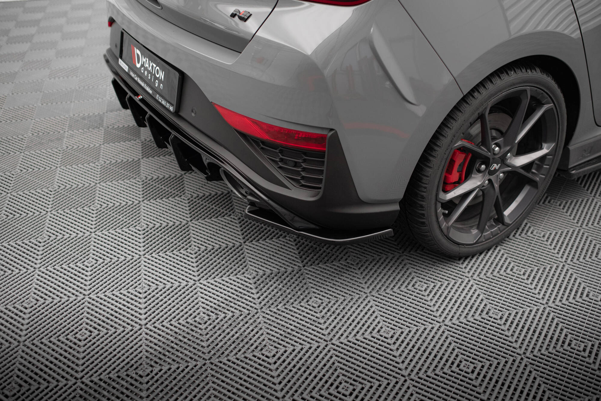 Rear Side Splitters V.5 Hyundai I30 N Hatchback Mk3 Facelift - 2