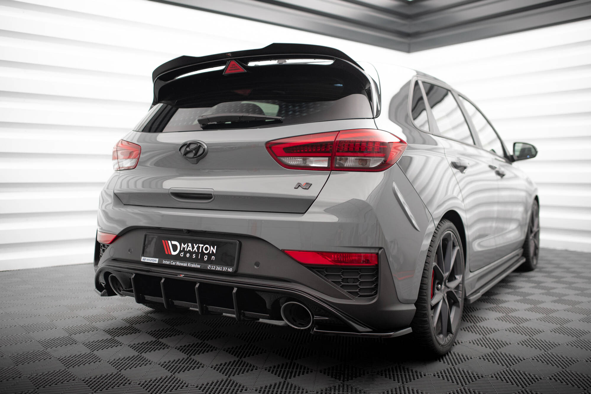 Rear Side Splitters V.5 Hyundai I30 N Hatchback Mk3 Facelift - 4