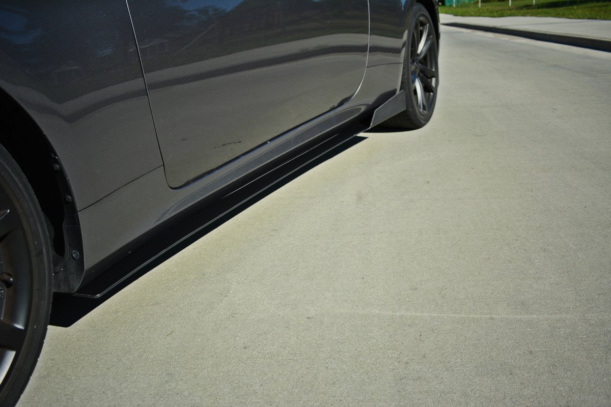 Racing Side Skirts Diffusers Hyundai Genesis MK1 Coupe  (2009-2012) - 2