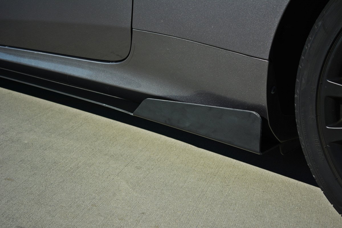 Racing Side Skirts Diffusers Hyundai Genesis MK1 Coupe  (2009-2012) - 4