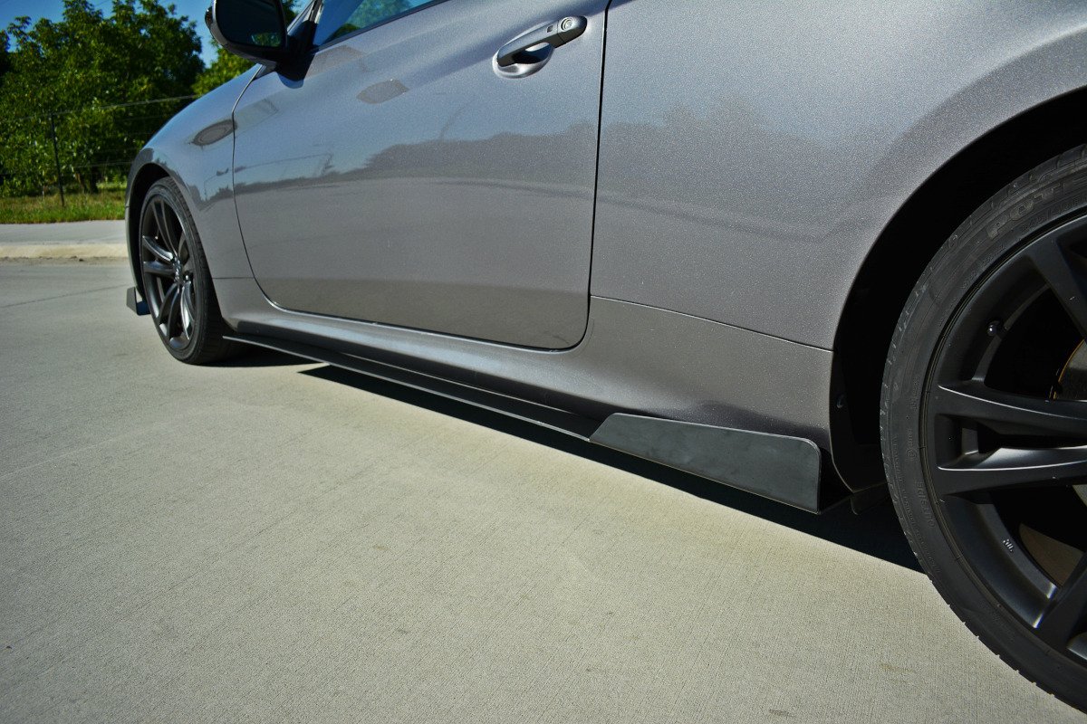 Racing Side Skirts Diffusers Hyundai Genesis MK1 Coupe  (2009-2012) - 3