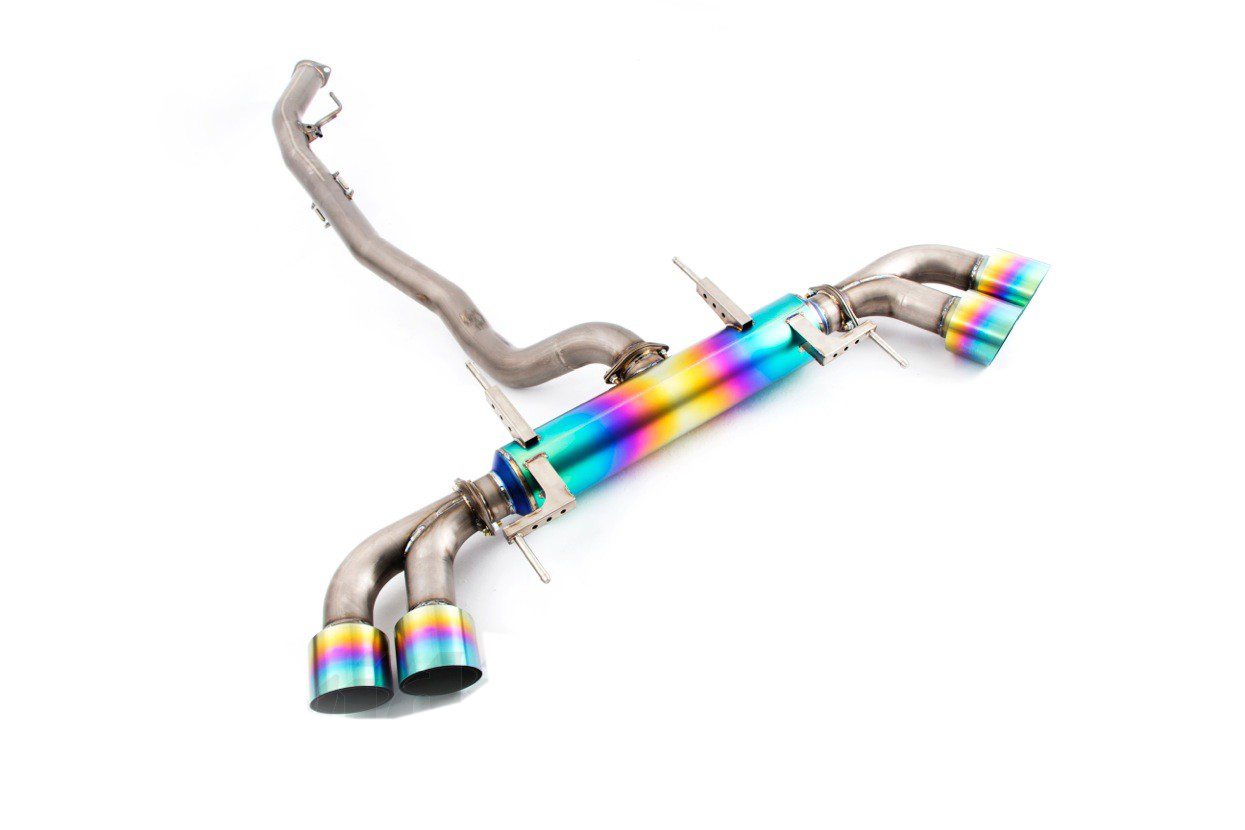 NISSAN GTR R35 08+ INVIDIA TITANIUM CATBACK SYSTEM - 2