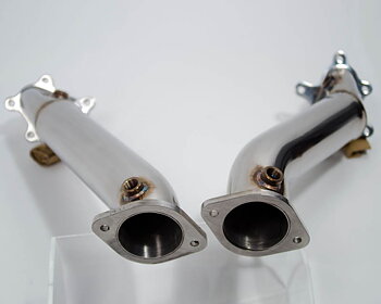 NISSAN GTR R35 08+ LINNEY GTC CAST DOWNPIPES 2PCS