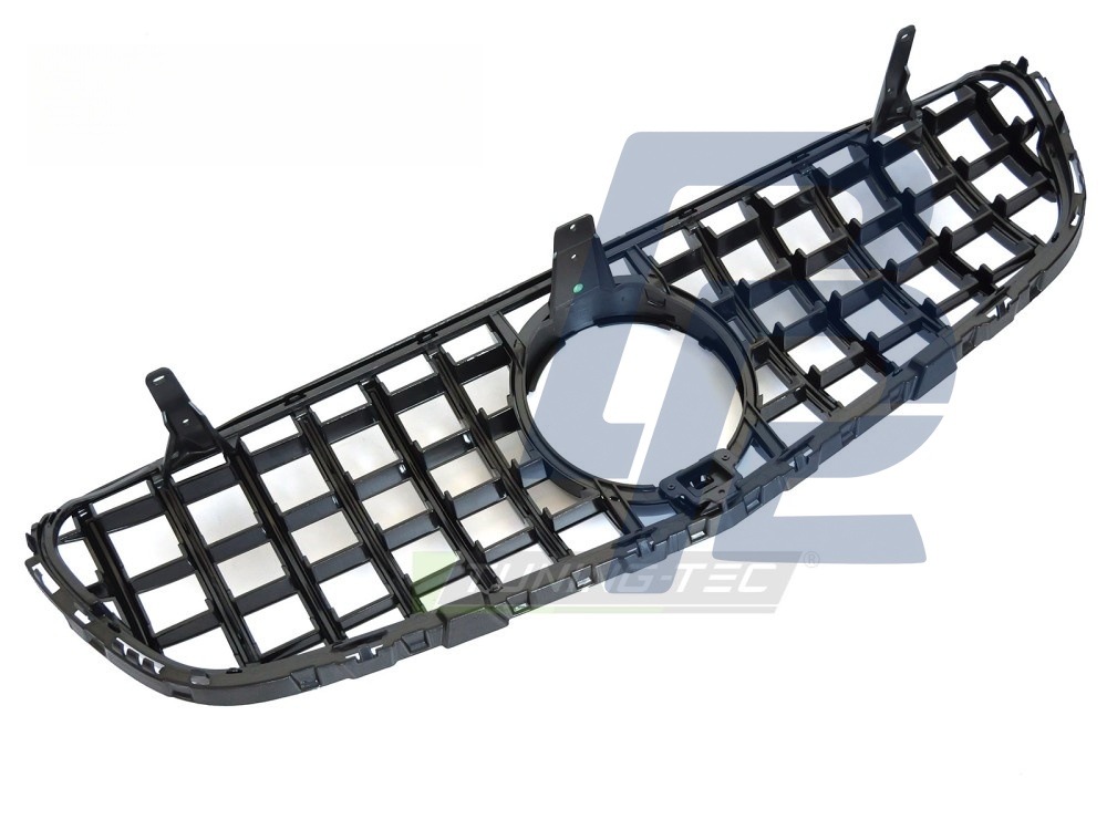 Grille Sport Black/Chrome with Camera Hole for Mercedes GLC W253 2015–2018 - 5
