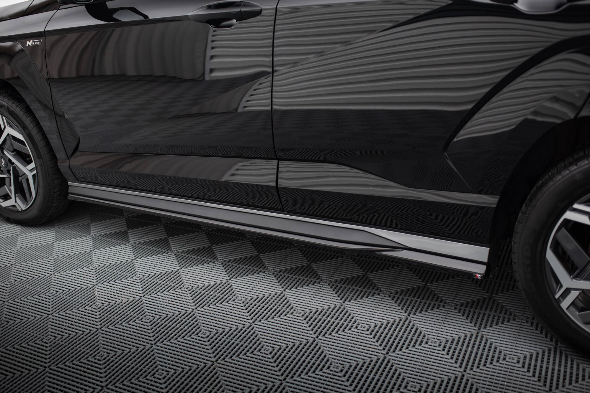 Side Skirts Diffusers Hyundai Kona N-line Mk2 - 4