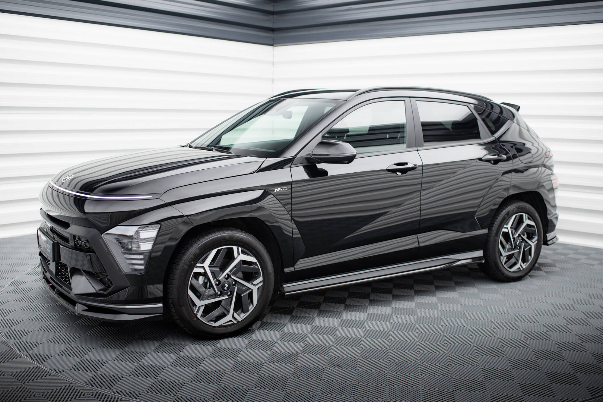 Side Skirts Diffusers Hyundai Kona N-line Mk2 - 2