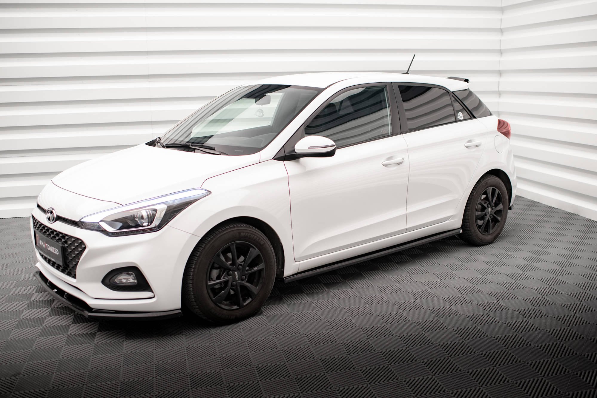 Side Skirts Diffusers Hyundai I20 Mk2 Facelift - 2