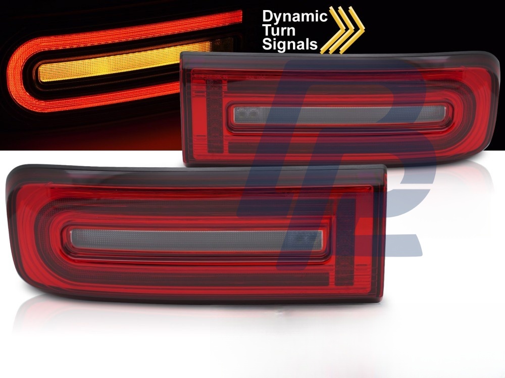 LED Tail Lights Red/Clear for Mercedes W464 G-Class 2018– - 4