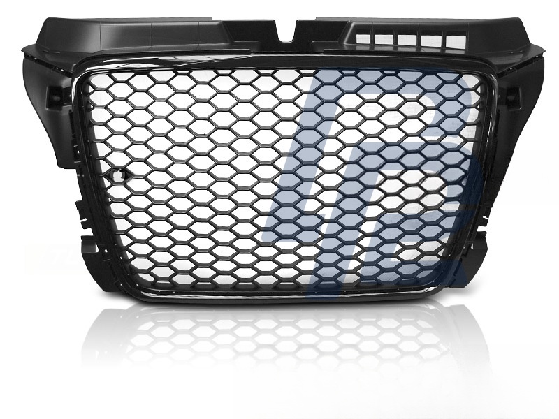 Grille Sport Gloss Black PDC for Audi A3 2008–2012 - 5
