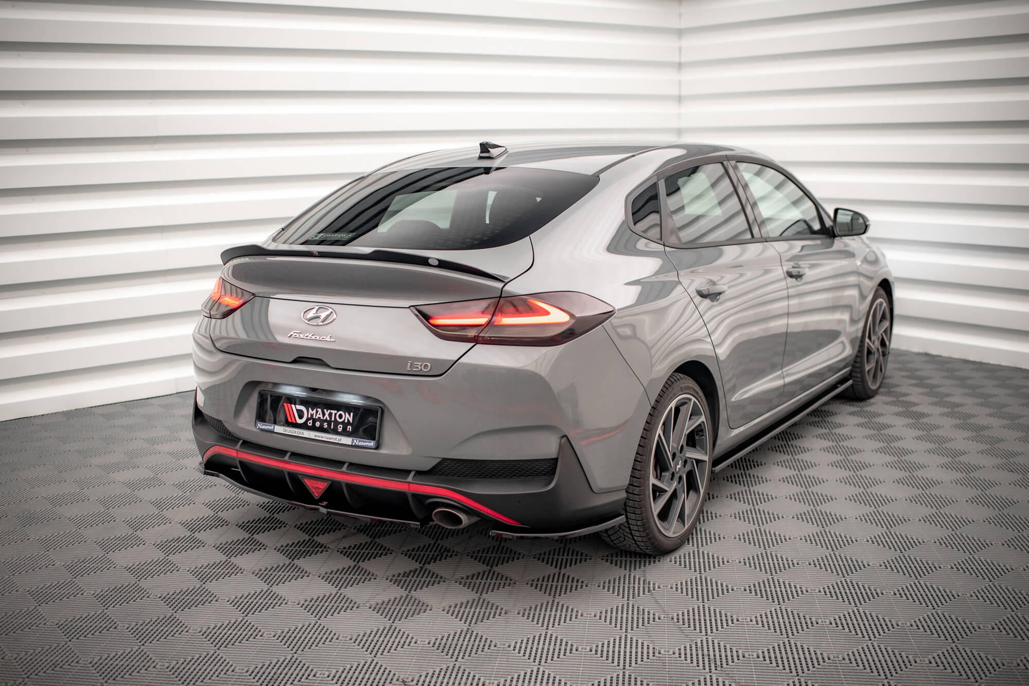 Rear Side Splitters Hyundai I30 Fastback N-Line Mk3 Facelift - 2