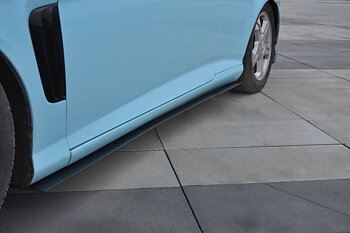 Racing Side Skirts Diffusers Hyundai Tiburon (Coupe) MK2 Facelift (2005-2008)