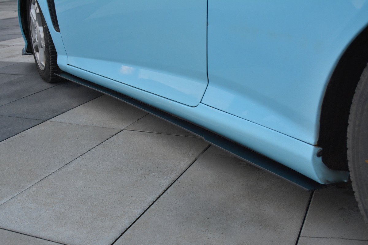 Racing Side Skirts Diffusers Hyundai Tiburon (Coupe) MK2 Facelift (2005-2008) - 3