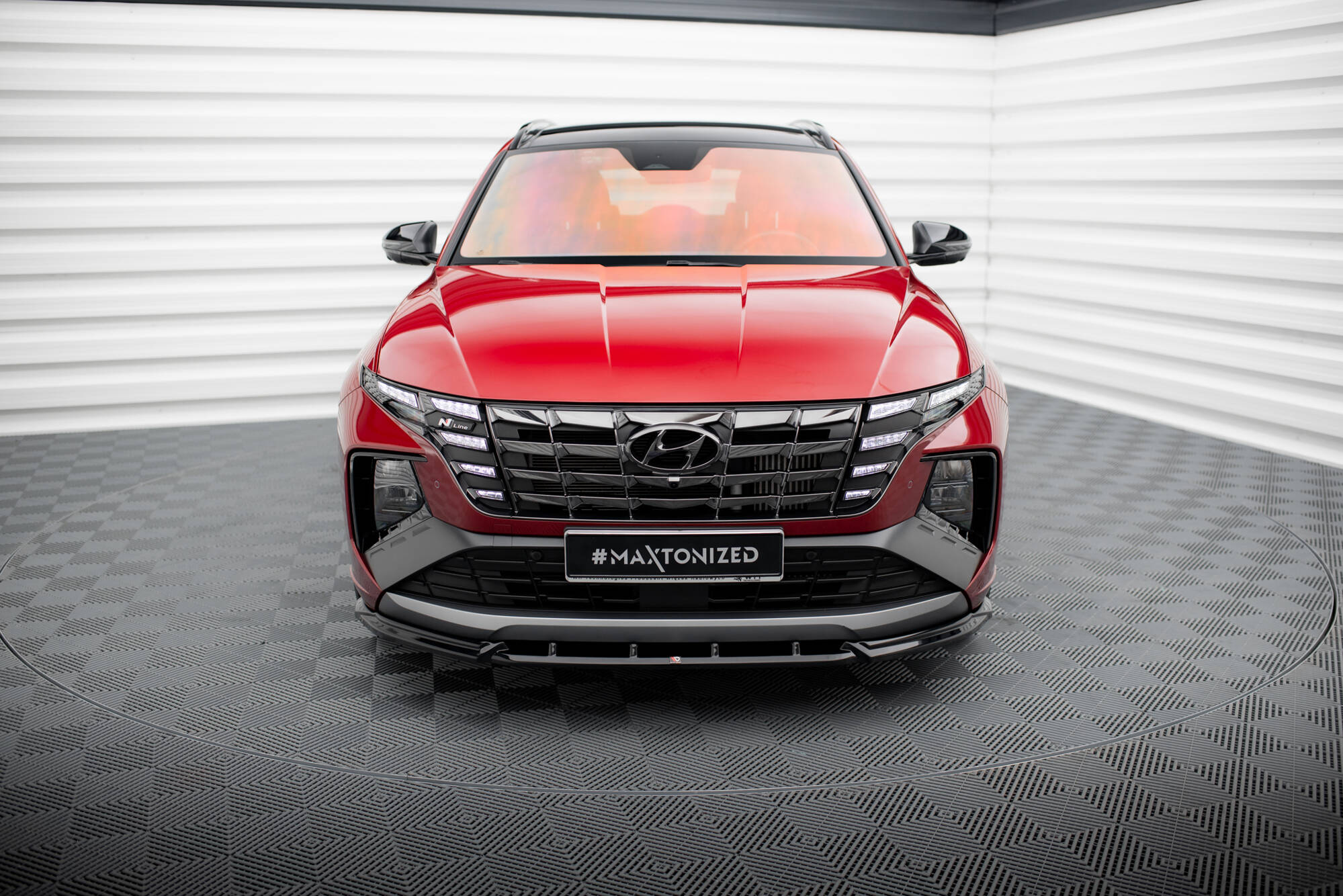 Front Splitter V.2 Hyundai Tucson N-Line Mk4 - 2