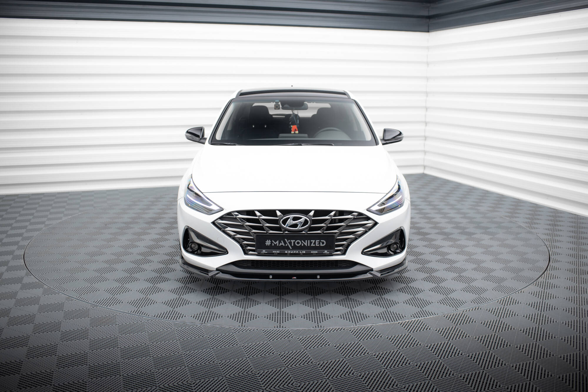 Front Splitter V.2 Hyundai I30 Mk3 Facelift - 2