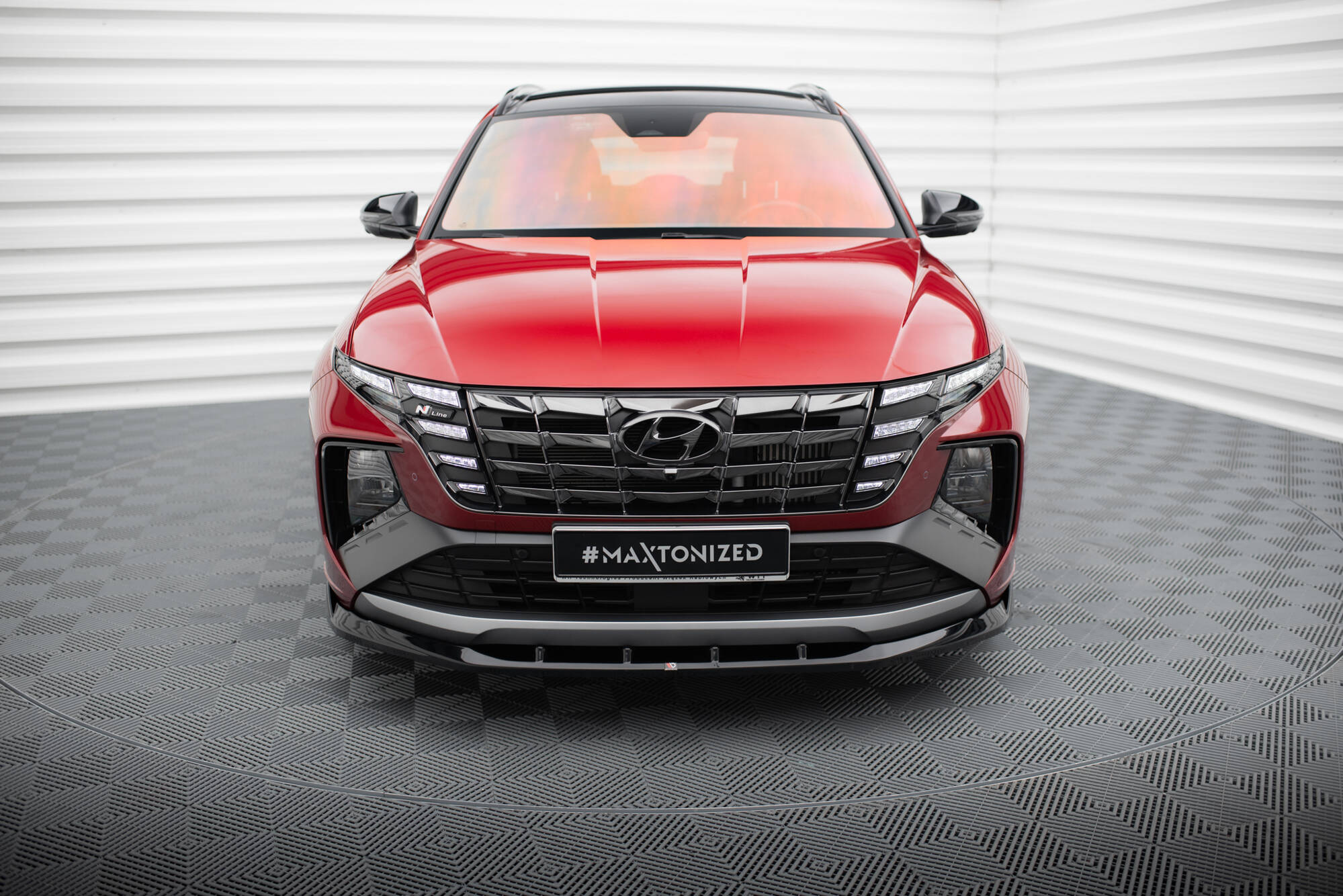 Front Splitter V.1 Hyundai Tucson N-Line Mk4 - 2