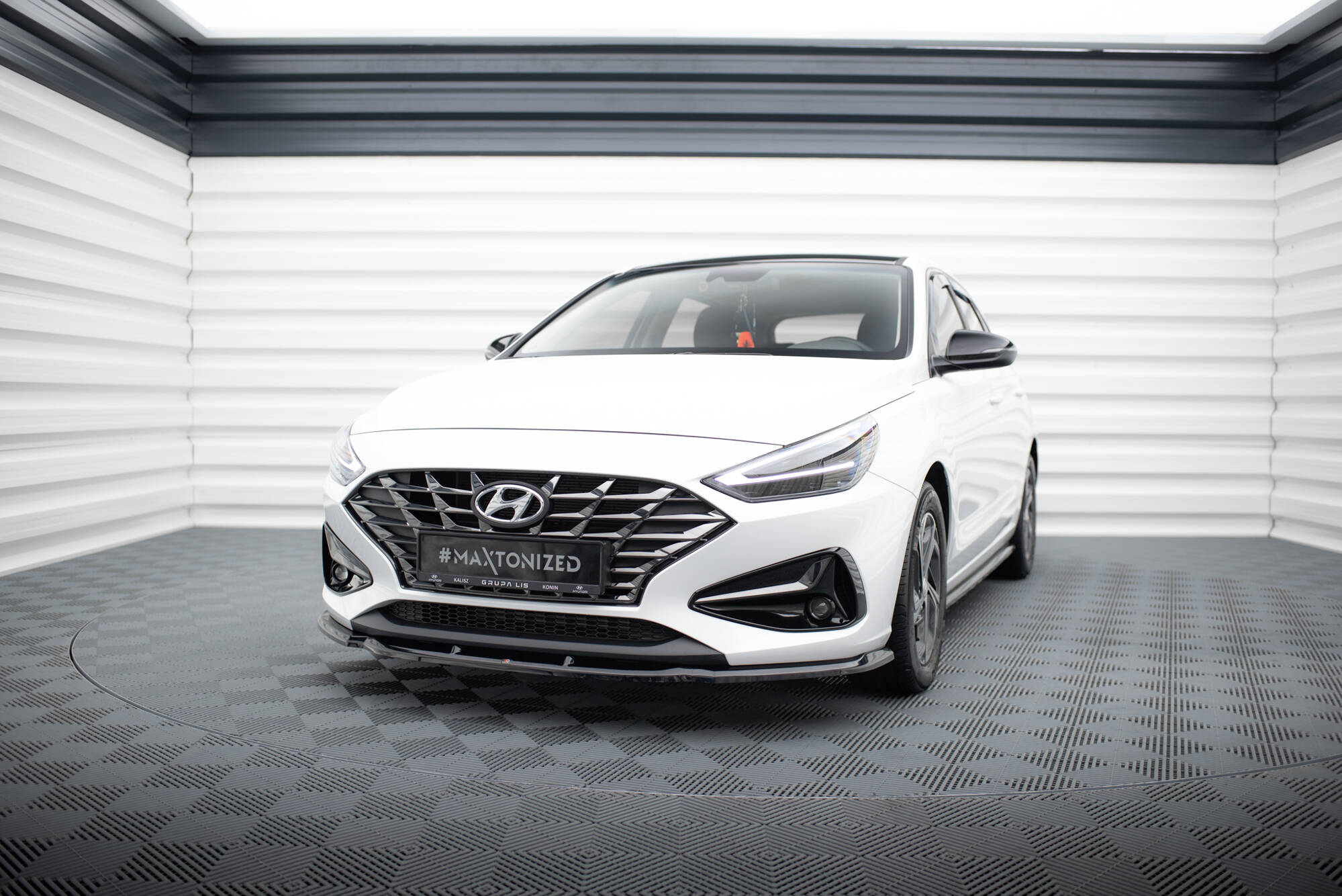 Front Splitter V.1 Hyundai I30 Mk3 Facelift - 3