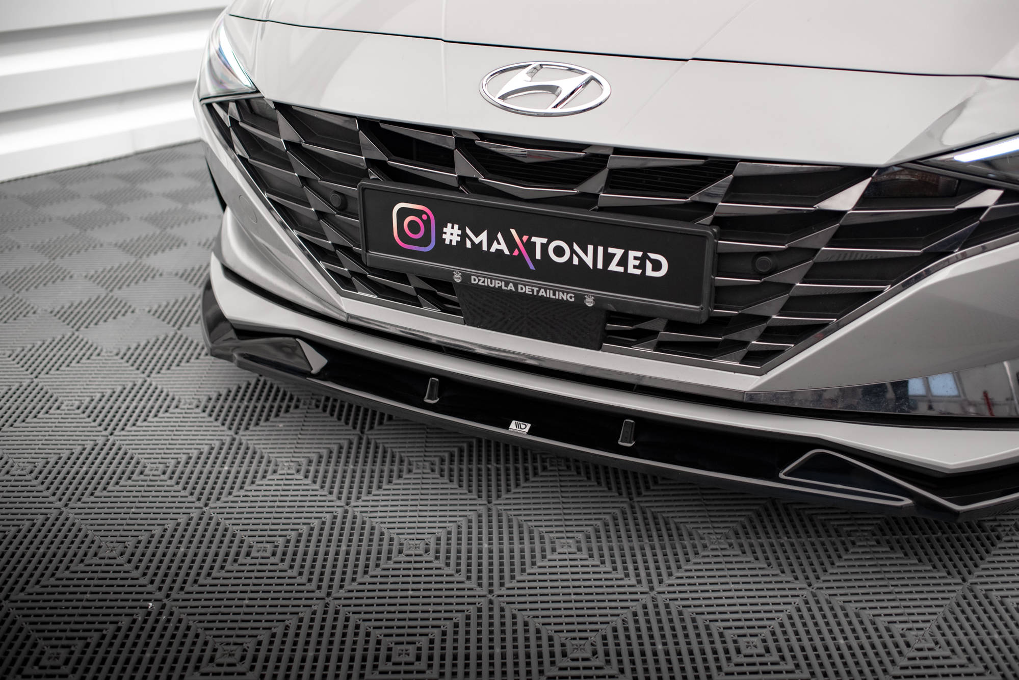 Front Splitter Hyundai Elantra Mk7 - 3