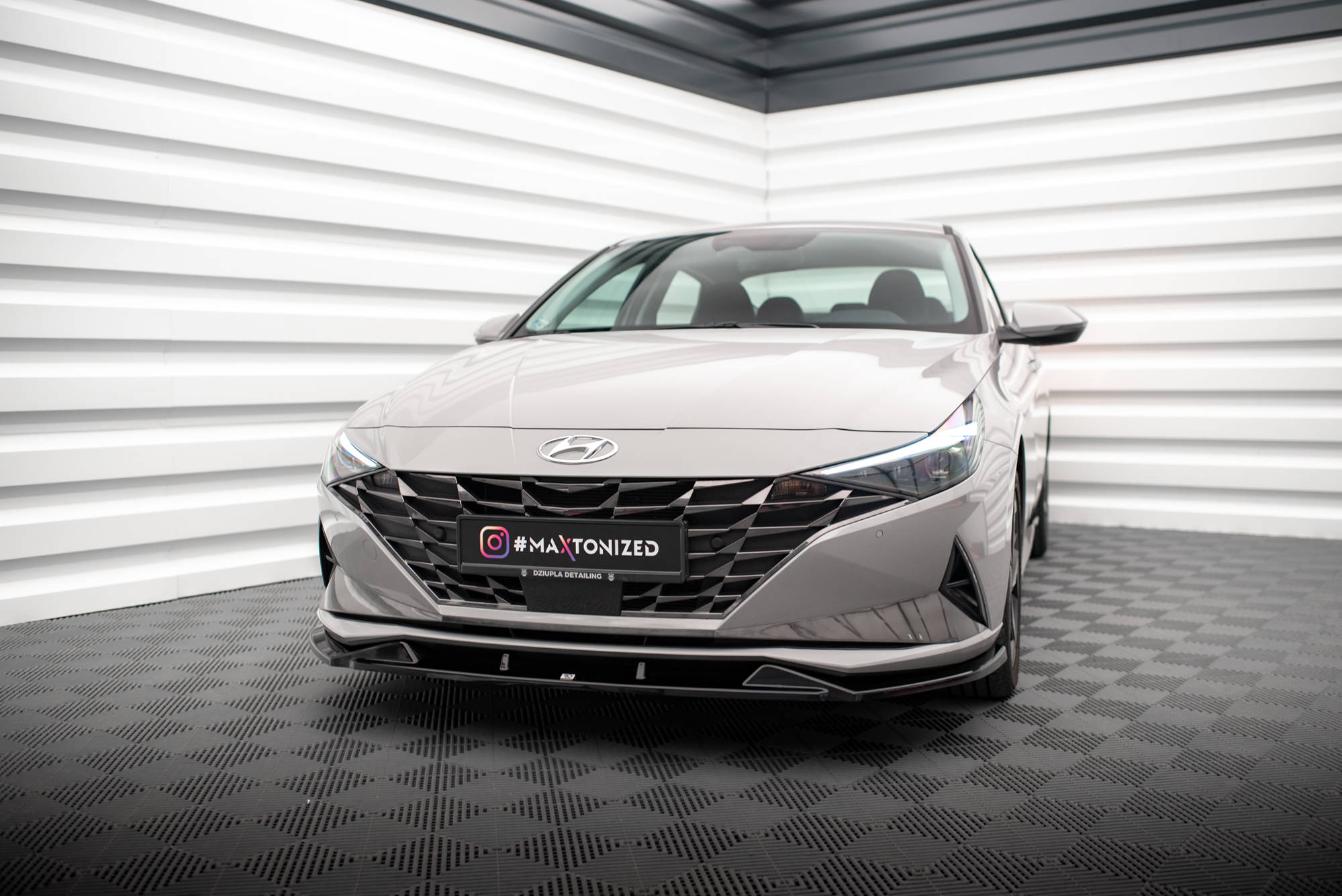 Front Splitter Hyundai Elantra Mk7 - 4