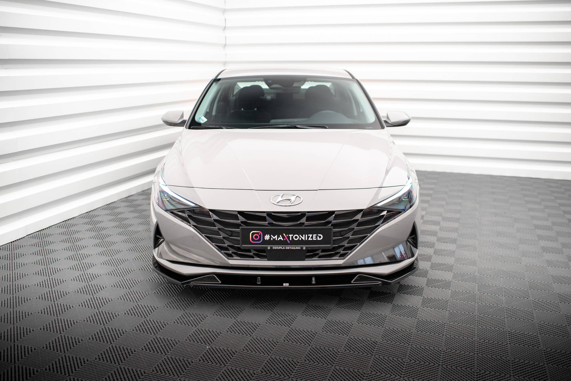 Front Splitter Hyundai Elantra Mk7 - 2