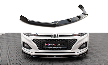 Front Splitter Front Splitter V.2 Hyundai I20 Mk2 Facelift