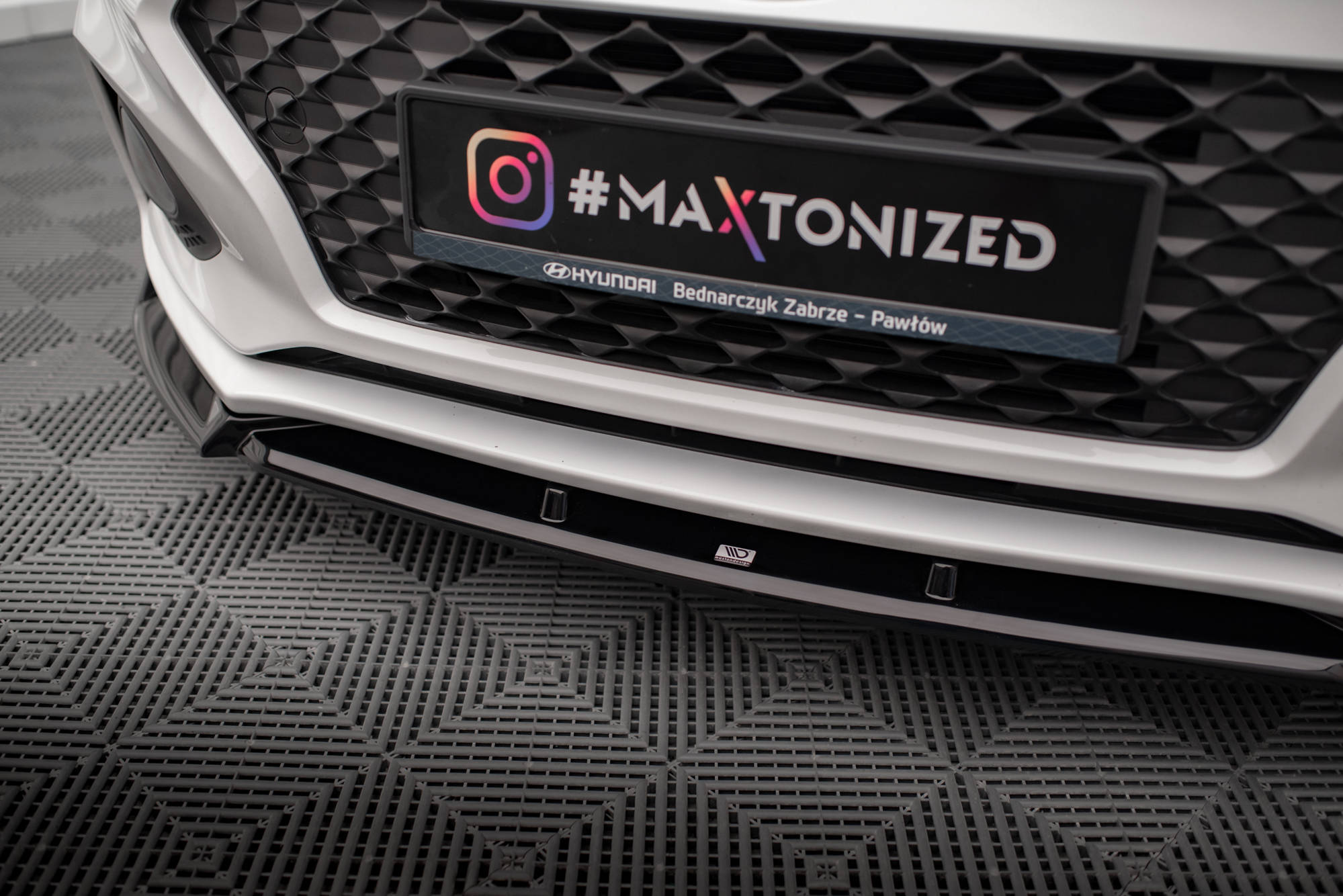 Front Splitter Front Splitter V.2 Hyundai I20 Mk2 Facelift - 3