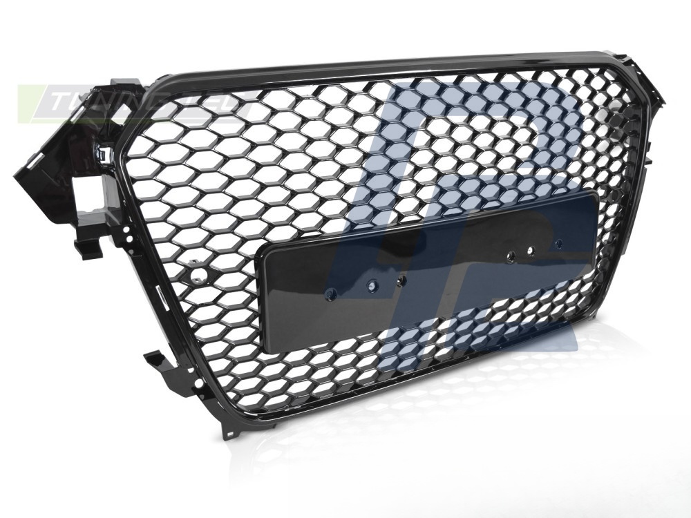 Grille Sport Gloss Black PDC for Audi A4 B8 2012–2015 - 2