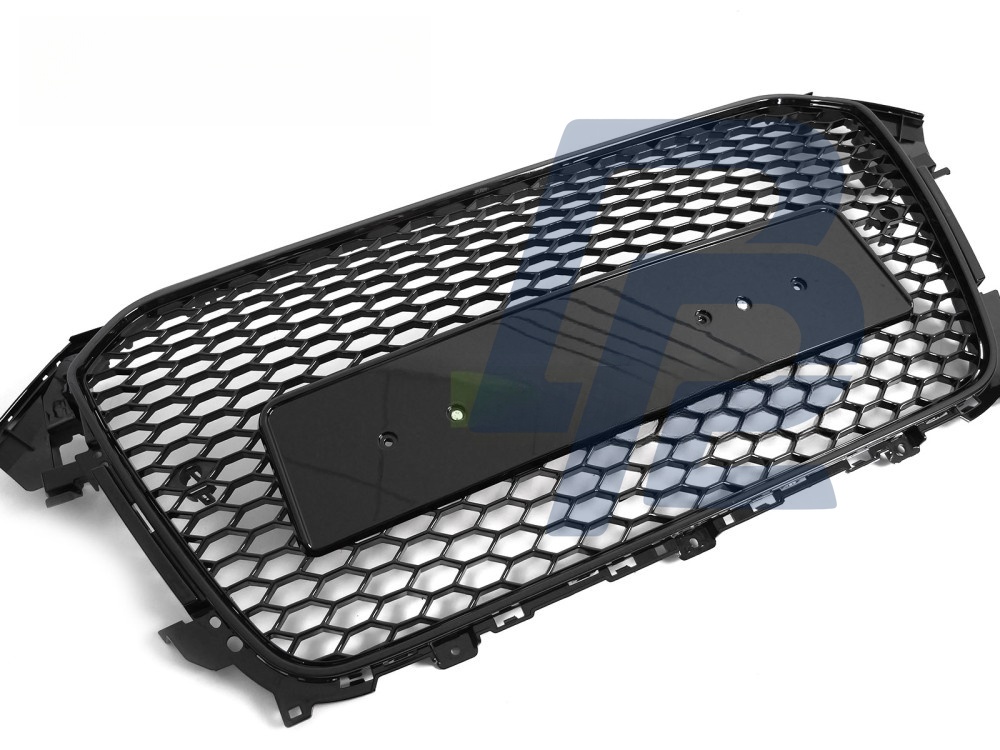 Grille Sport Gloss Black PDC for Audi A4 B8 2012–2015 - 4