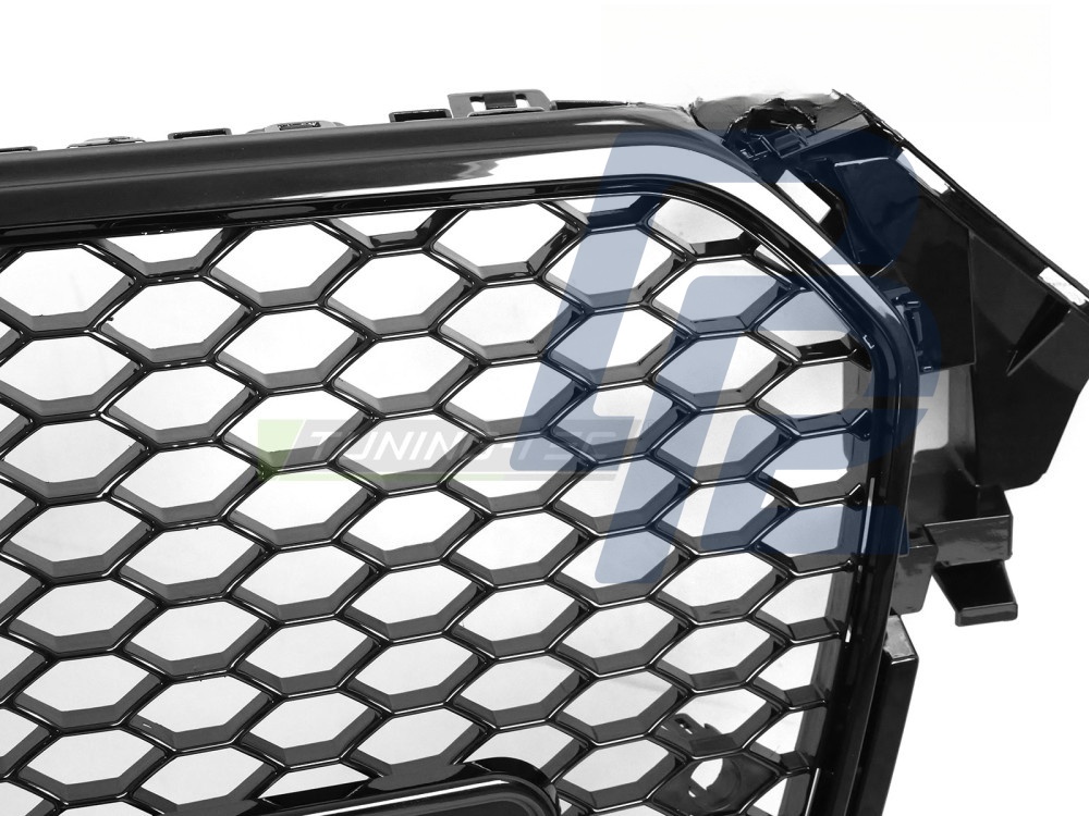 Grille Sport Gloss Black PDC for Audi A4 B8 2012–2015 - 6
