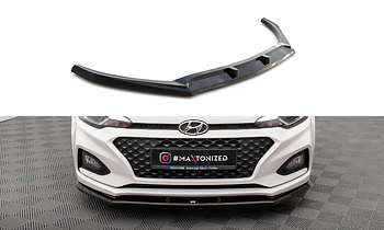 Front Splitter Front Splitter V.1 Hyundai I20 Mk2 Facelift