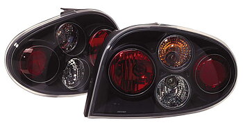 RENAULT MEGANE COUPE/CABRIO 96+ BLACK TAILLIGHTS