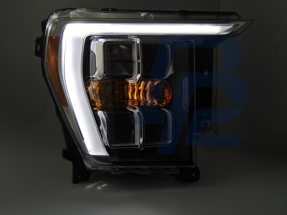 Headlights Black DRL for Ford F150 MK14 2020–2023 - 3