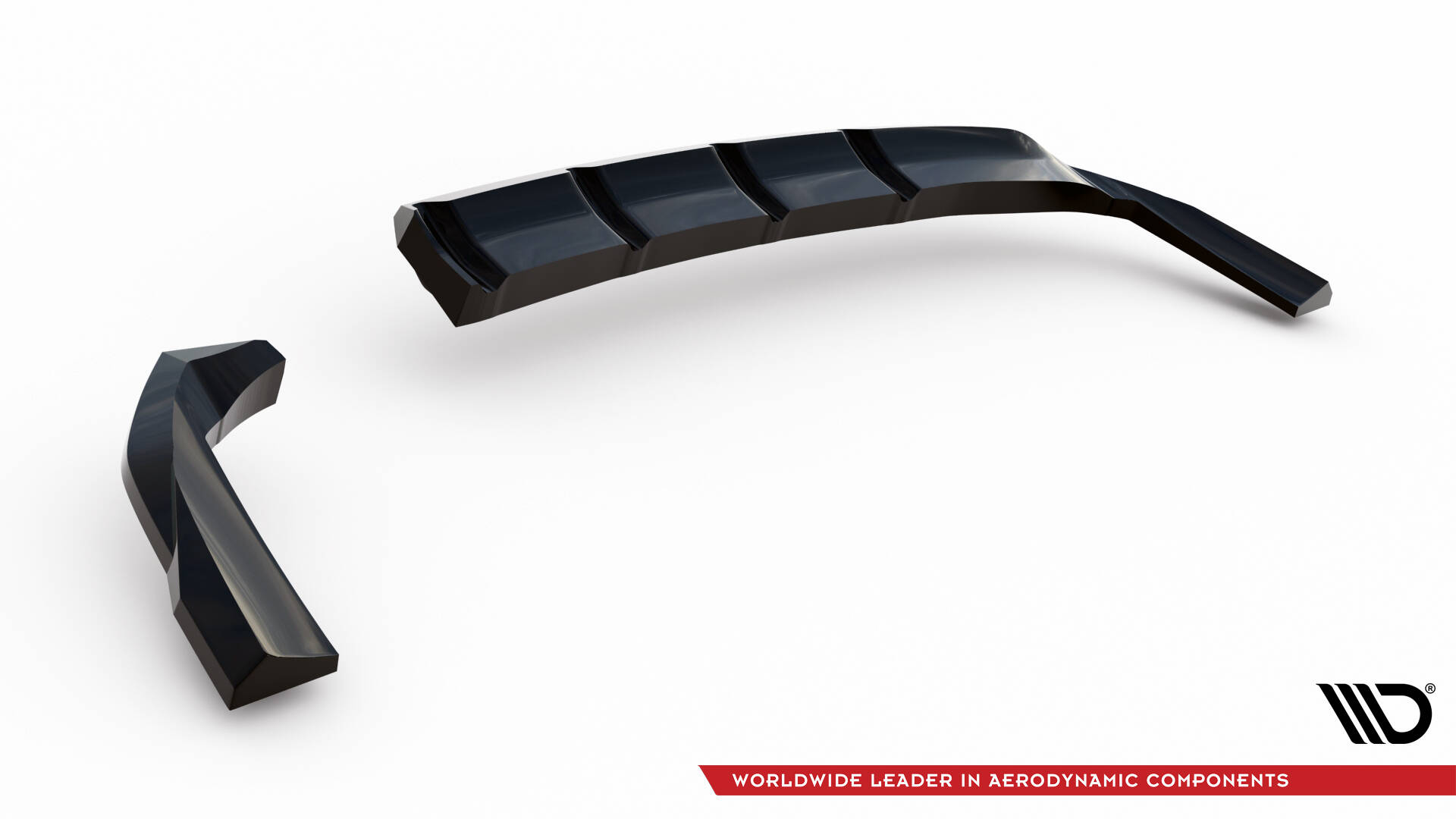 Central Rear Splitter (Vertical Bars) Hyundai Tucson N-Line Mk4 - 7