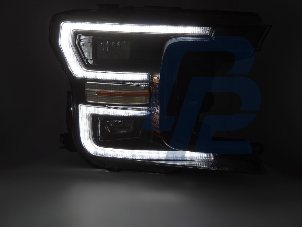 LED Headlights Black DRL Sequential for Ford F150 MK13 2017–2020 - 3