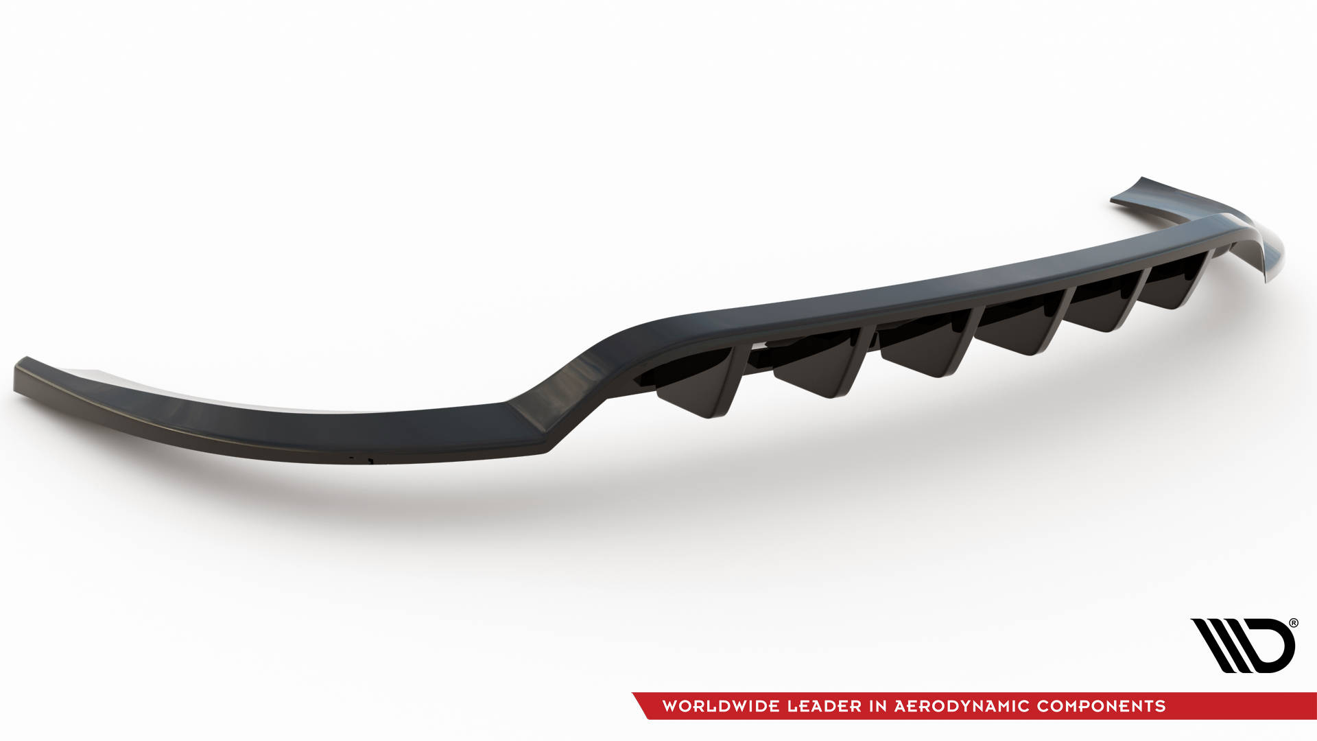 Central Rear Splitter (Vertical Bars) Hyundai IX35 Mk1 - 7