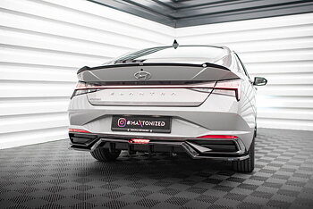 Central Rear Splitter (Vertical Bars) Hyundai Elantra Mk7