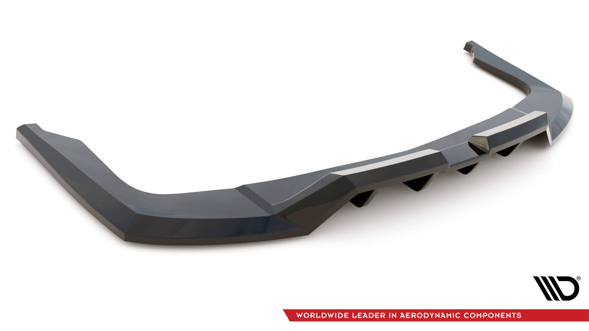 Central Rear Splitter (Vertical Bars) Hyundai Elantra Mk7 - 6