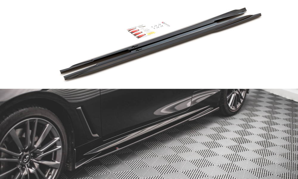 Side Skirts Diffusers Infiniti Q60 S MK2 (2017-)