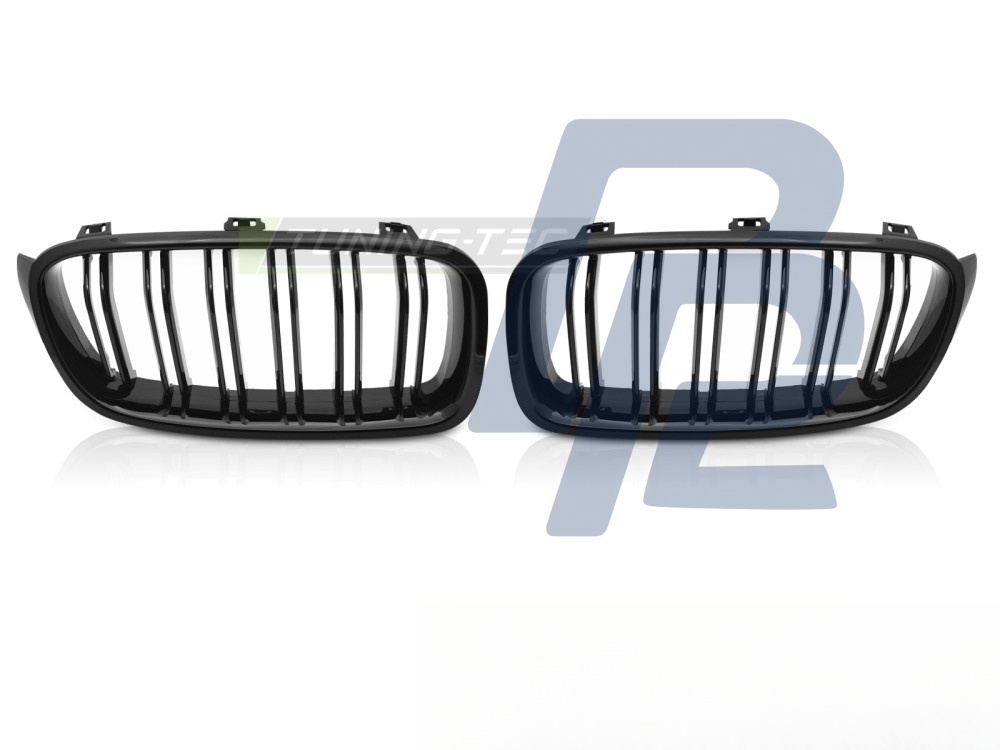 Grille Sport Gloss Black Double-Slat for BMW F30 / F31 2011–2018 - 4