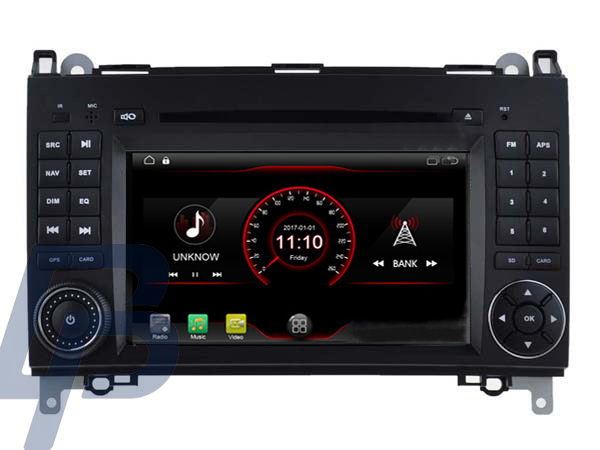 7" MERCEDES-BENZ A/B CLASS ANDROID 13 HEADUNIT - 2