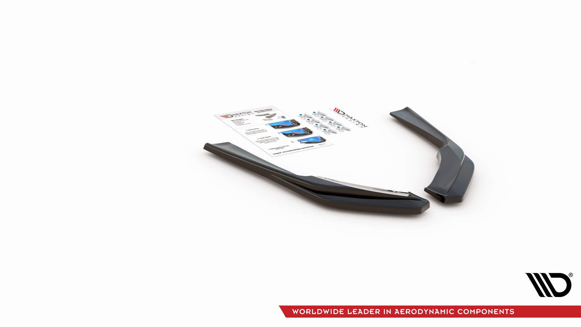Rear Side Splitters Infiniti Q60 S Mk2 (2017-) - 4