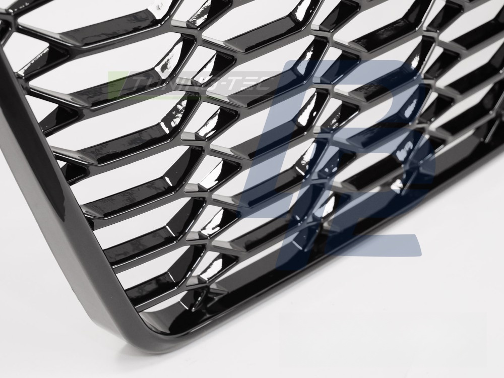 Grille Sport Gloss Black for Audi A6 C7 2014–2018 - 5