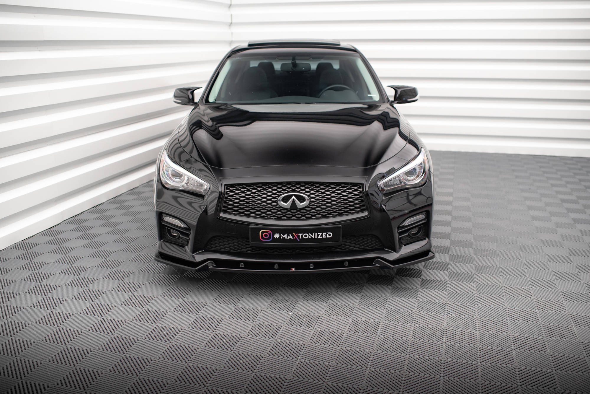 Front Splitter V.2 Infiniti Q50 S Mk1 - 2