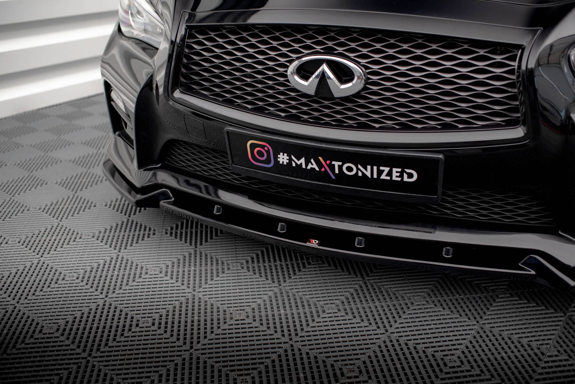 Front Splitter V.2 Infiniti Q50 S Mk1 - 3
