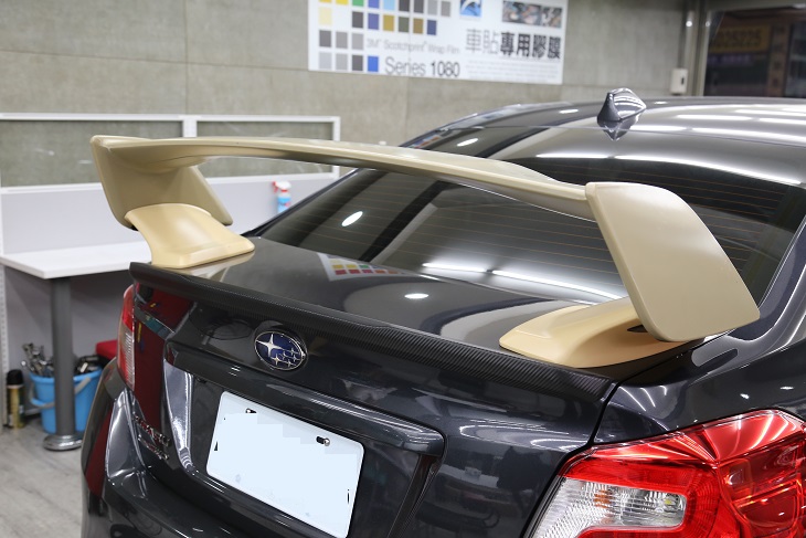 SUBARU IMPREZA WRX 14+ STI STYLE SPOILER 3PC