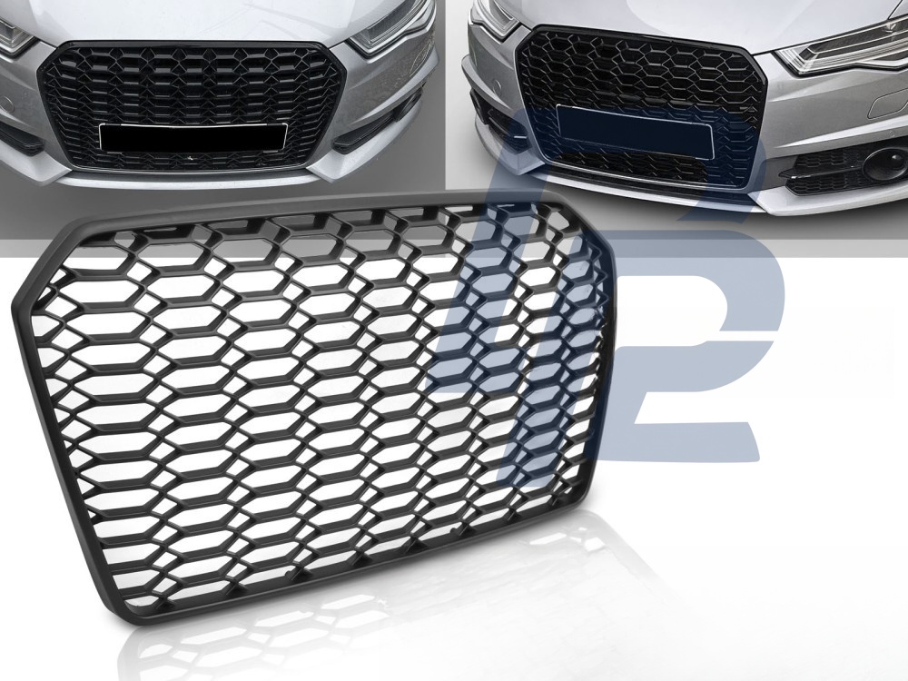 Grille Sport Black for Audi A6 C7 2011–2014 - 8
