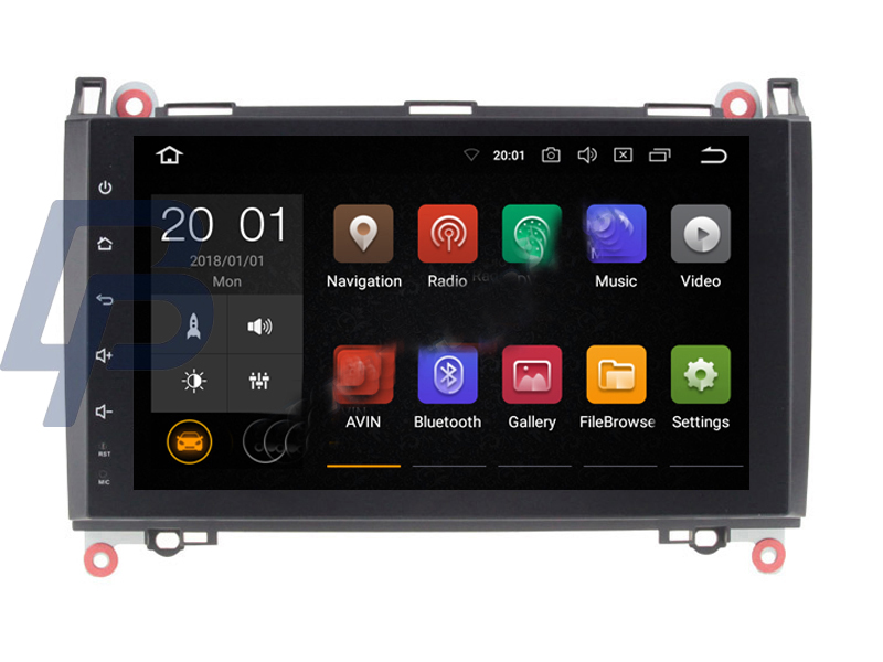 9" MERCEDES-BENZ A/B CLASS ANDROID 13 HEADUNIT - 2