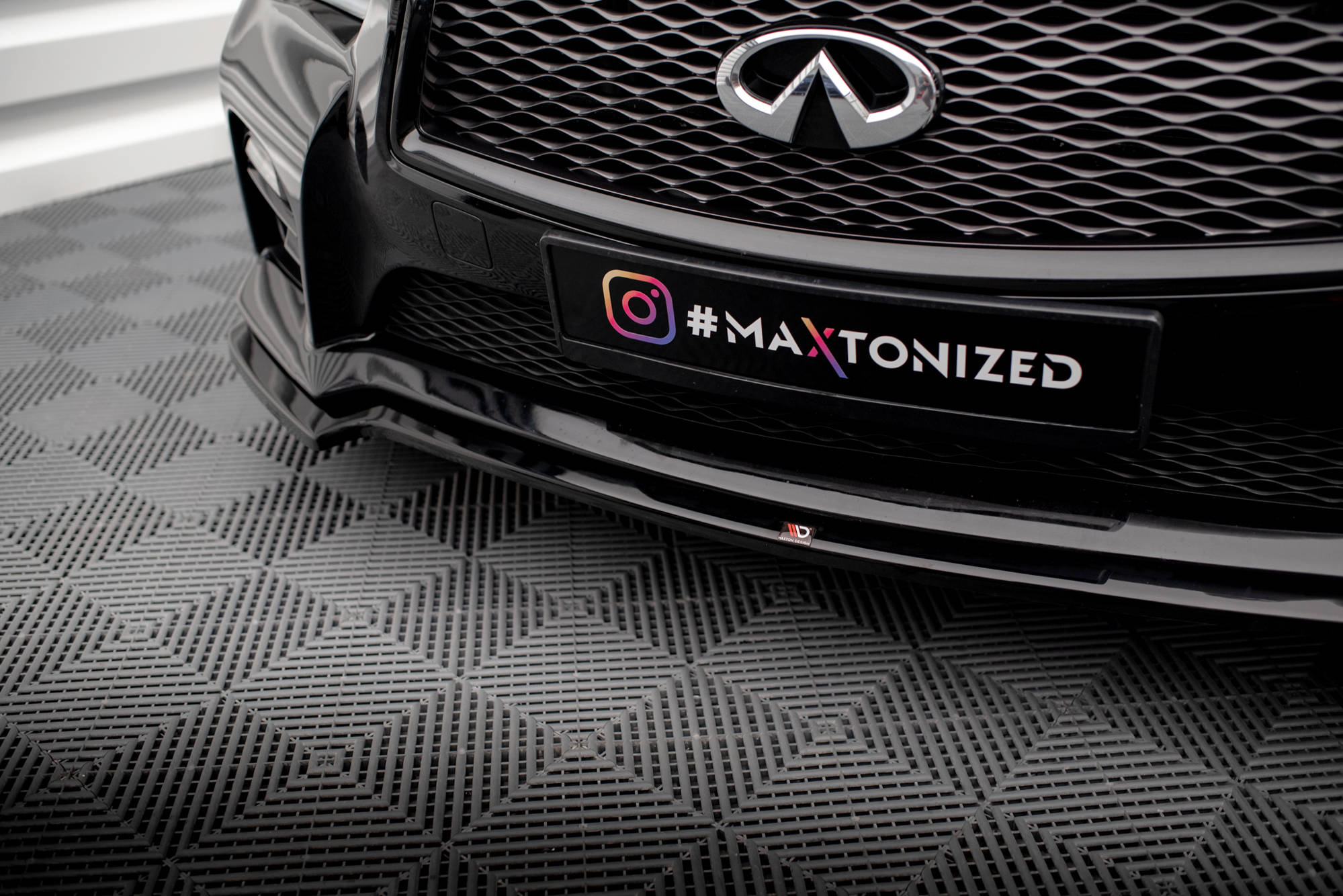 Front Splitter V.1 Infiniti Q50 S Mk1 - 4