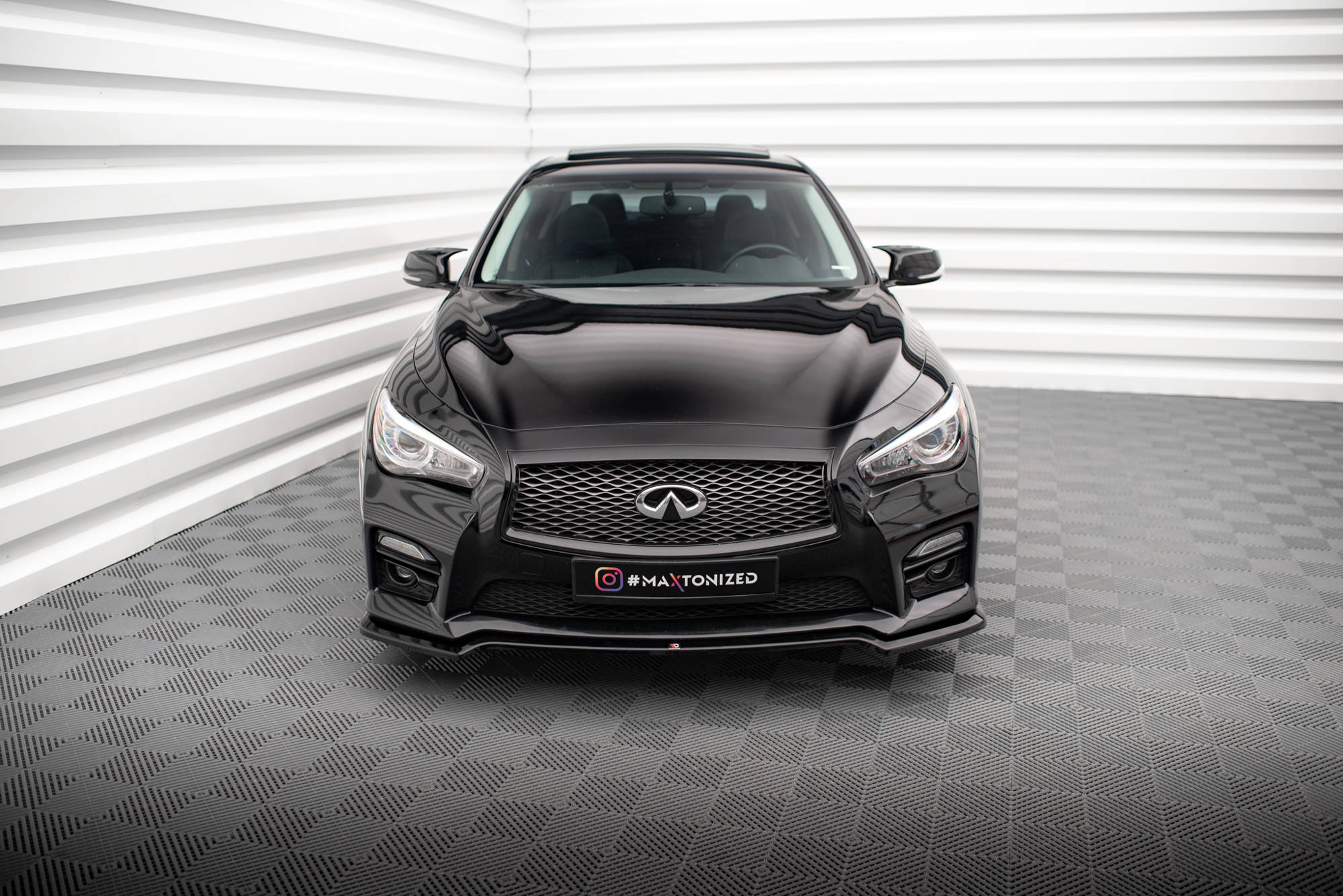 Front Splitter V.1 Infiniti Q50 S Mk1 - 2
