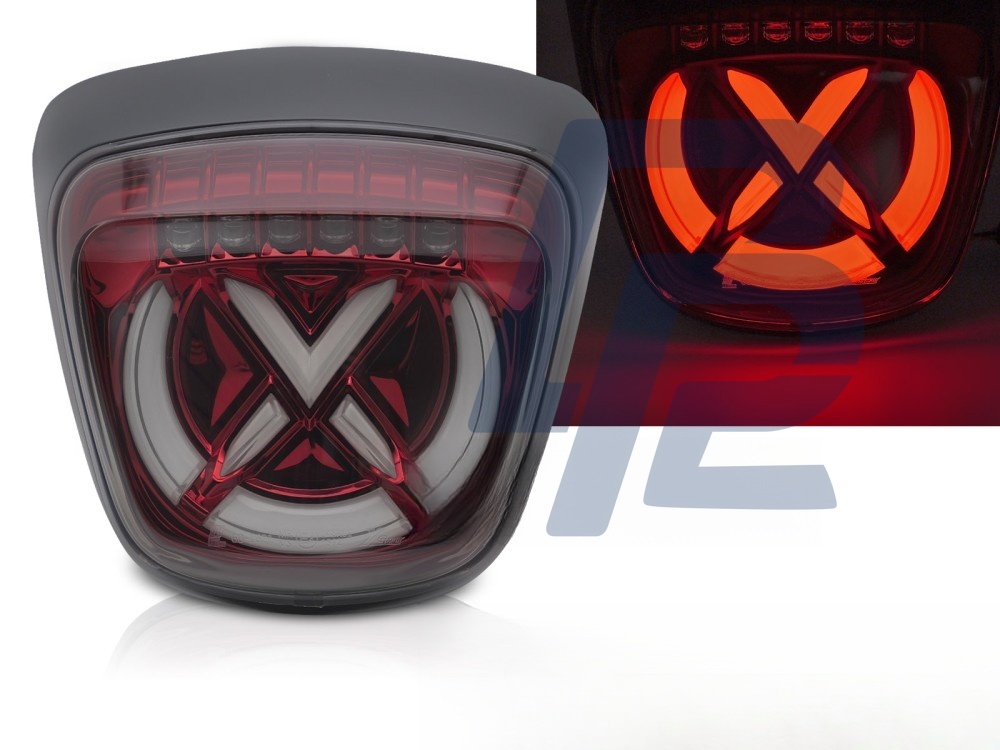 LED Tail Light Red/Smoked for Vespa Sprint 125 / 150 - 4